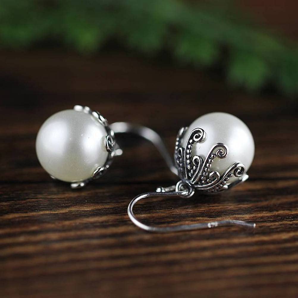 大人気 ピアス　パール　シルバー Amazon.co.jp: PROSILVER 真珠 パールピアス レディース しずく